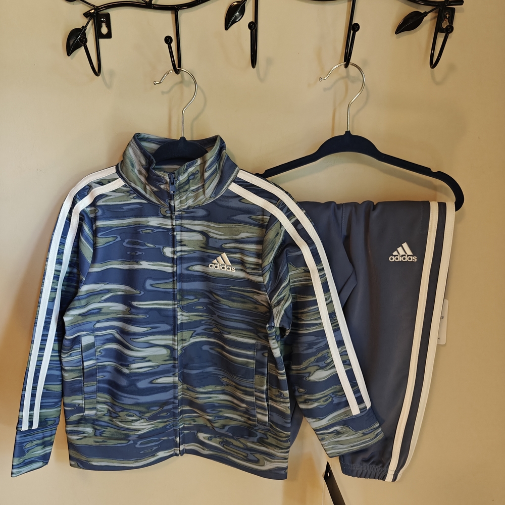 Adidas Crew Blue Track Suit